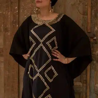 Hand-beaded Abaya