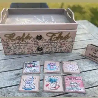 Mini Coffee Corner with Coasters