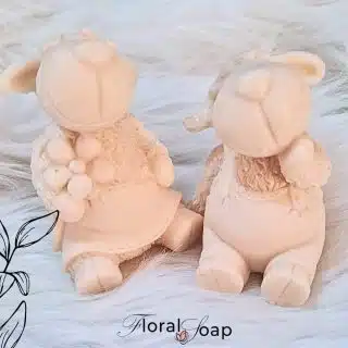 Happy Mama and Papa Sheep Soap