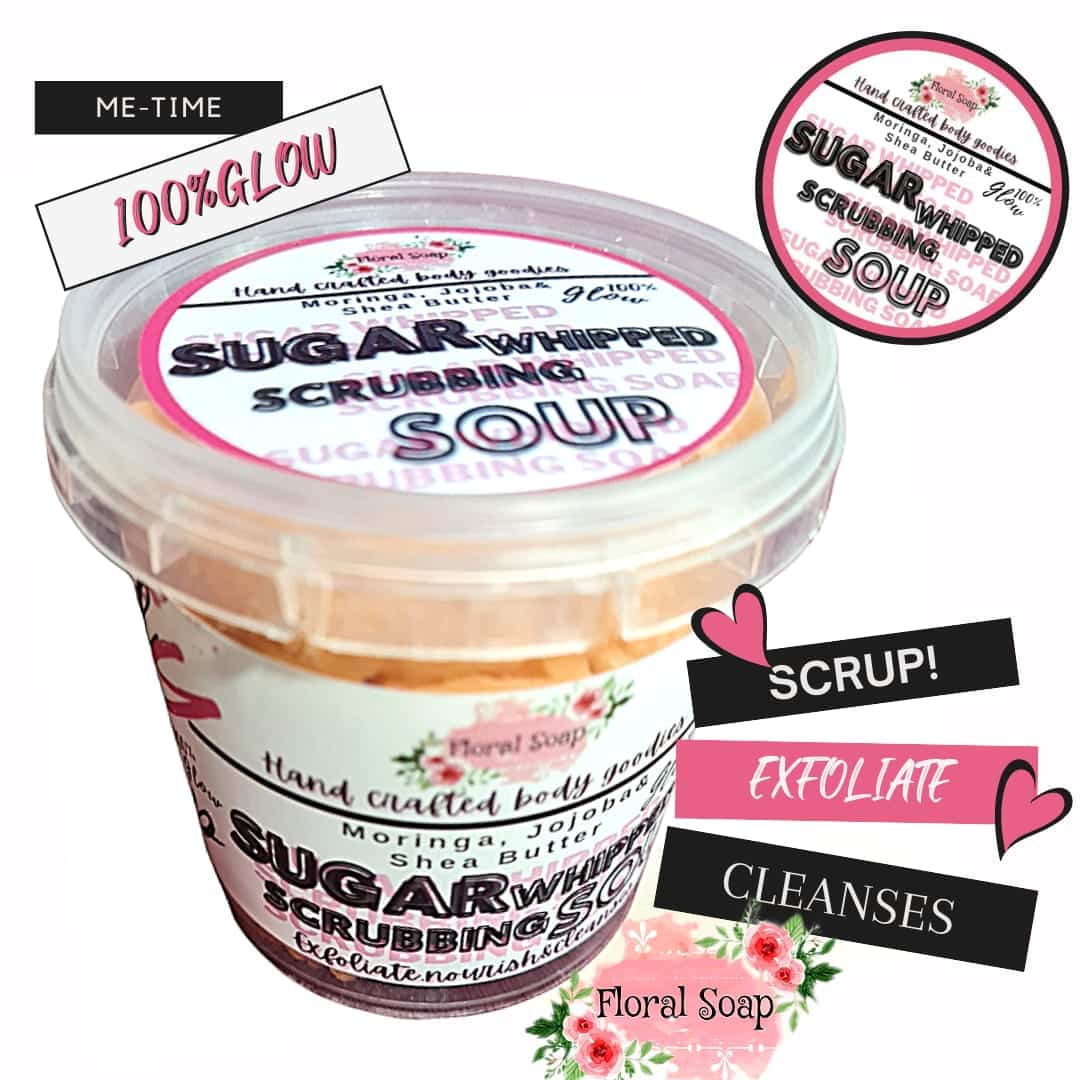 Sugar Wipped Scrubbing Soap 1 sugar wipped scrubbing soap