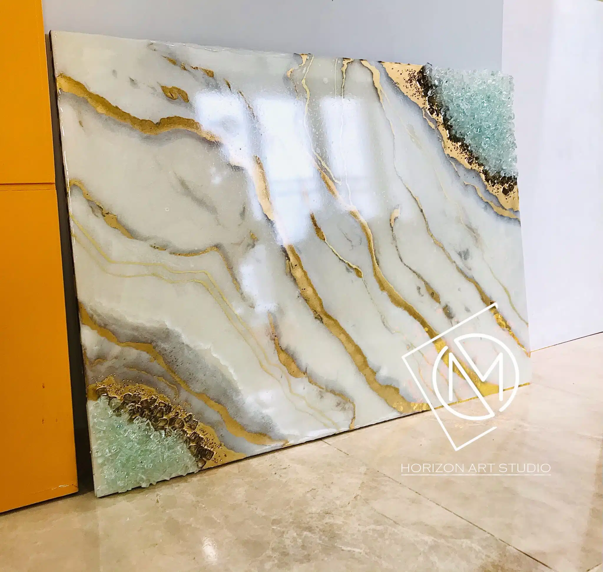 Luxurious Gold resin painting 1 Luxurious Gold resin painting