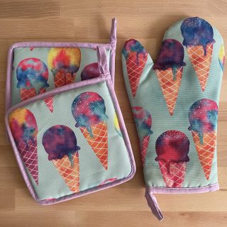 Ice cream oven set