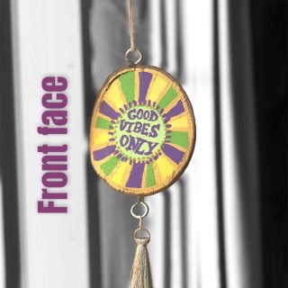 Good vibes Car Hanger