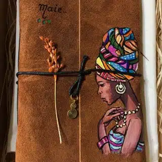 The African colorful girl