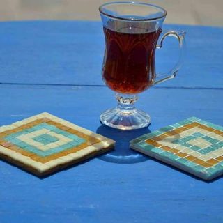 Set of Mosaic Coasters 02
