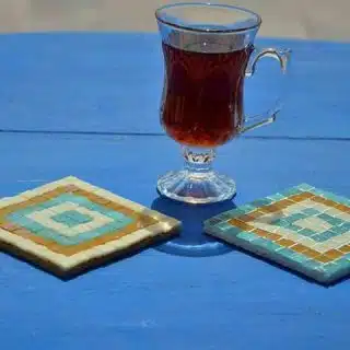 Set of Mosaic Coasters 02