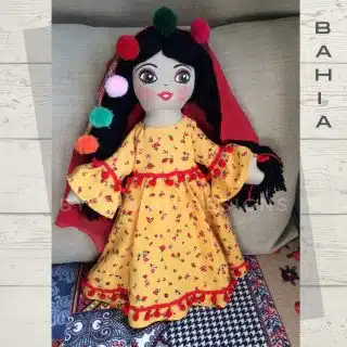 Egyptian folkloric Doll “Bahia”