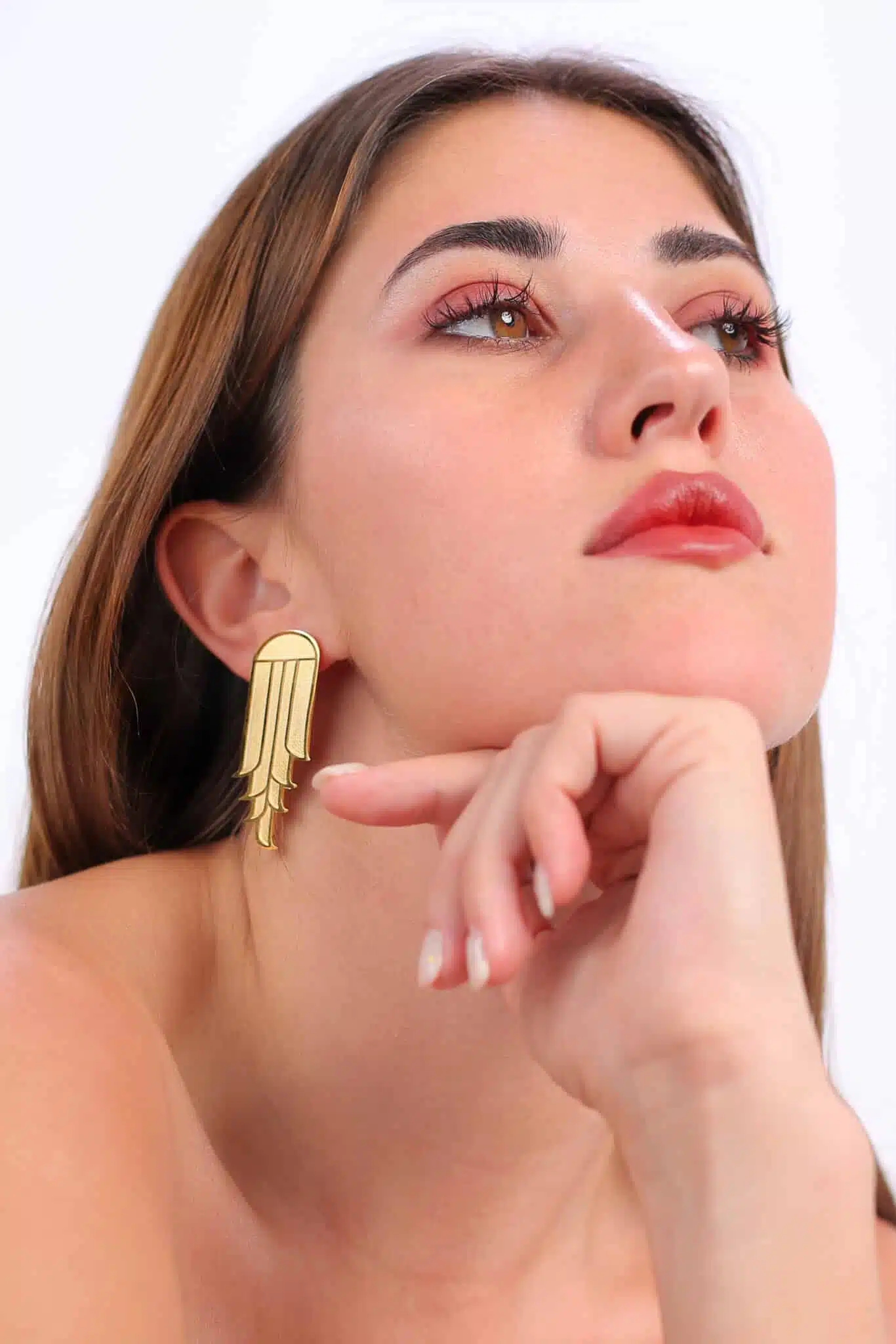 Earring 18K Gold Plated 2 0F0A7808 copy scaled