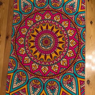 Killim mandala pattern