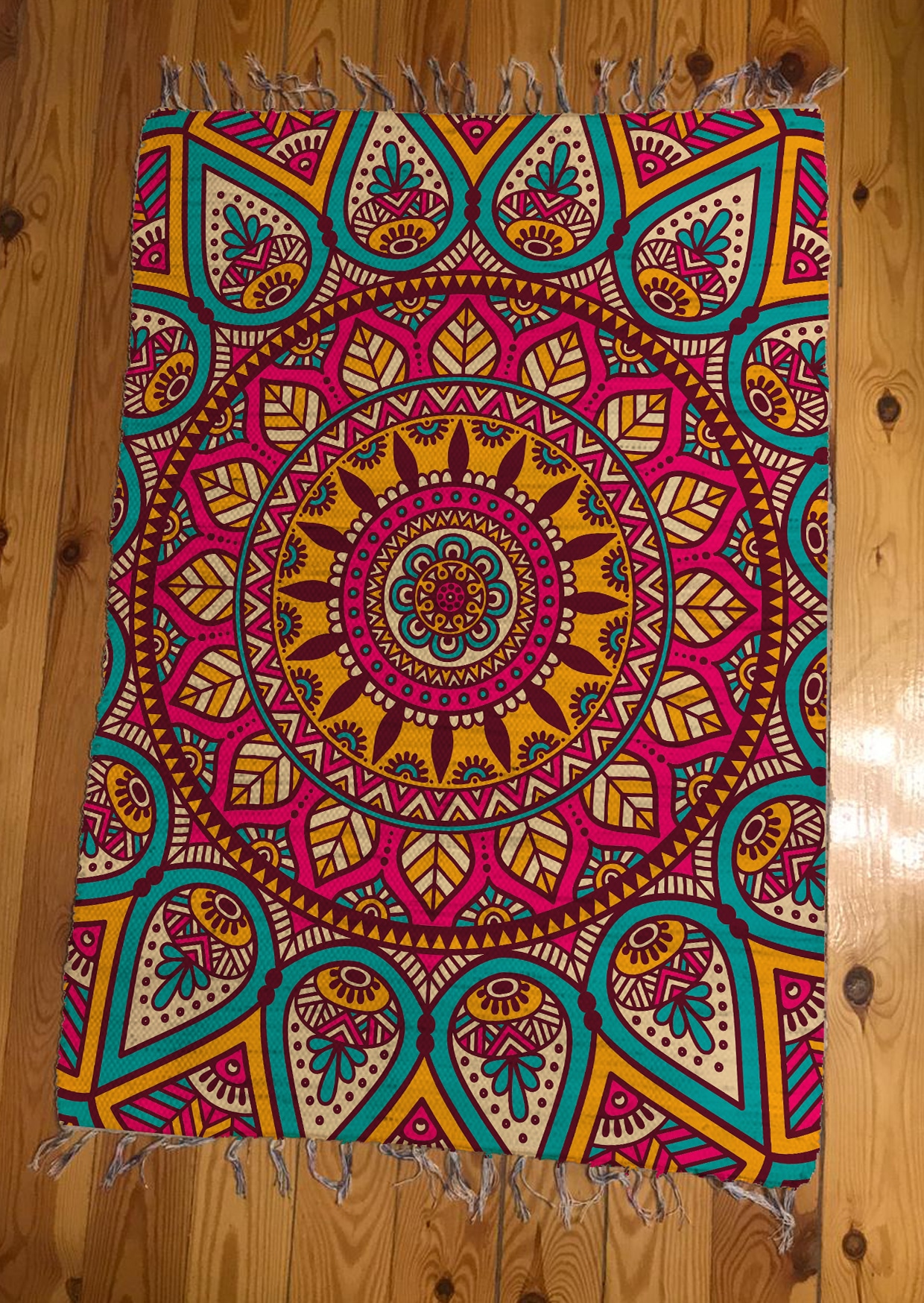 Killim mandala pattern 1 Killim mandala pattern