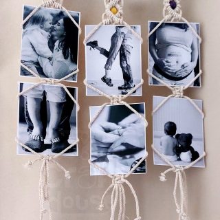Macrame Photos Holder/ Memories Holder