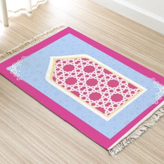 Arabseque prayer rug