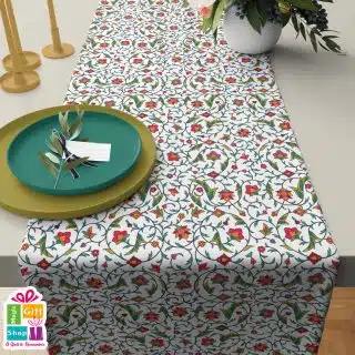 Islamic flowers tablecloth