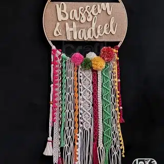 "Joy" Macrame Wall Hanging