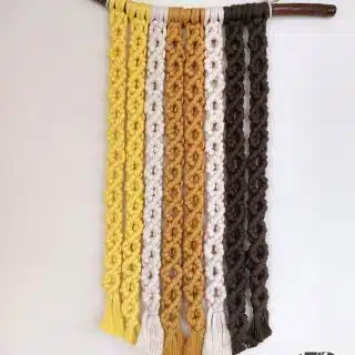 Shades of Yellow Macrame Wall Hanging