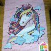 Killim unicorn pattern