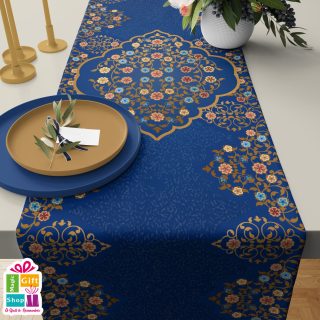 Blue Ramadan Tablecloth