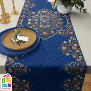 Blue Ramadan Tablecloth