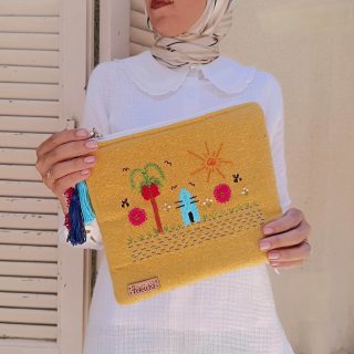 كلاتش دك تطريز ريفي