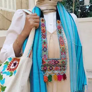 قلادة سد تطريز العريش