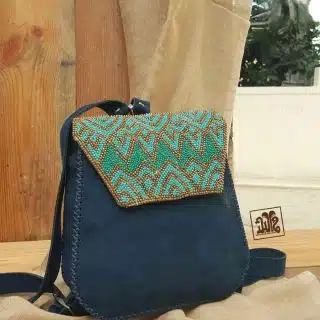 شنطه جلد تطريز خرز