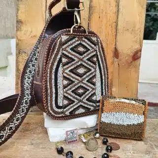 شنطة جلد طبيعي كتف كروس نول فرنسى.