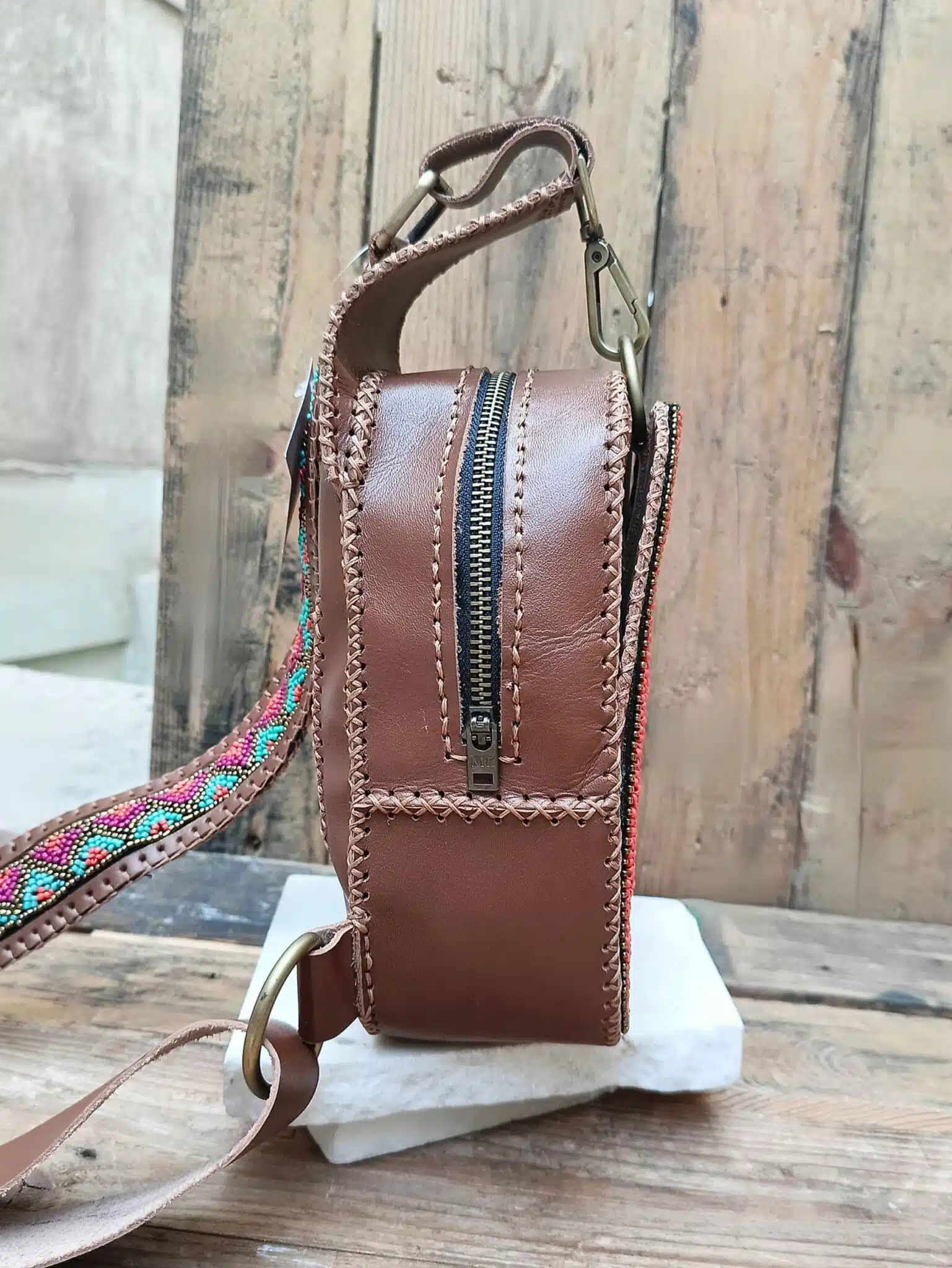 شنطة جلد طبيعي كتف كروس نول فرنسى. 2 1000120669 scaled