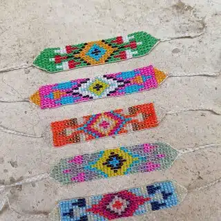 حظاظة خرز 9 غرزة يدوي العريش .