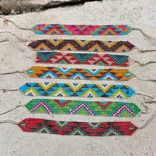 حظاظة خرز 9 غرزة يدوي العريش .