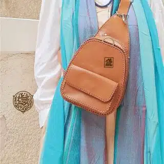 شنطة كتف كروس جلد .