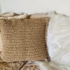 Jute rope cushion
