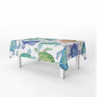 The Colorful Tortoise Table Cover 140x280