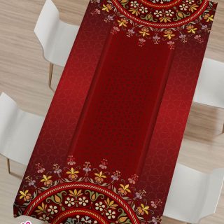 tablecloth (red)