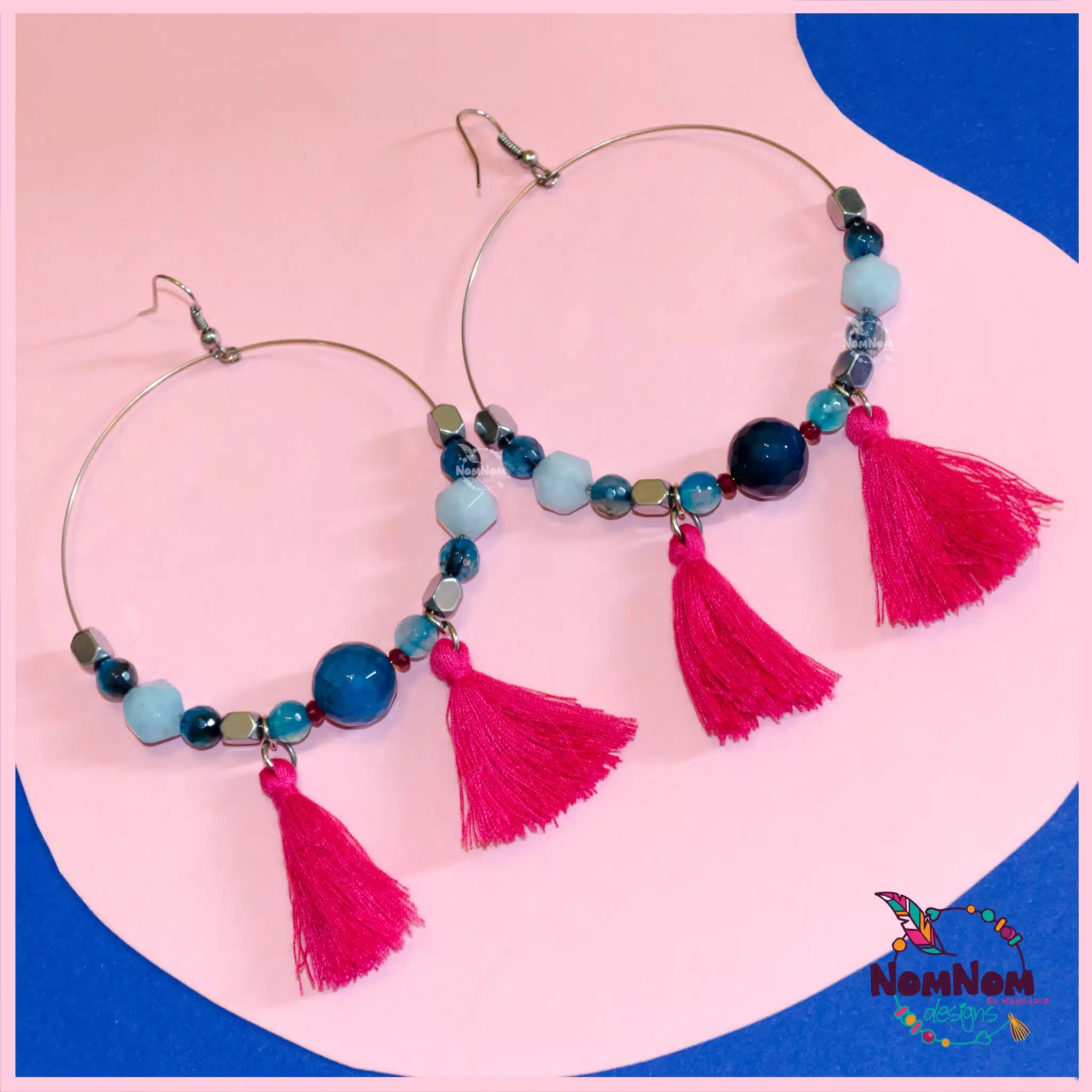 Stylish Handmade Jade Charm Earrings 1 Stylish Handmade Jade Charm Earrings