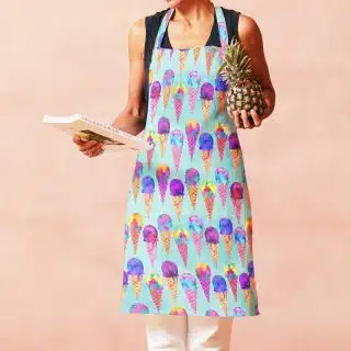Ice cream kitchen apron