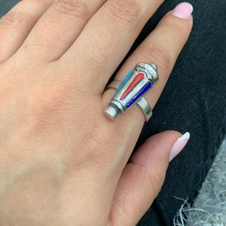 925 silver ring Ramadan style .