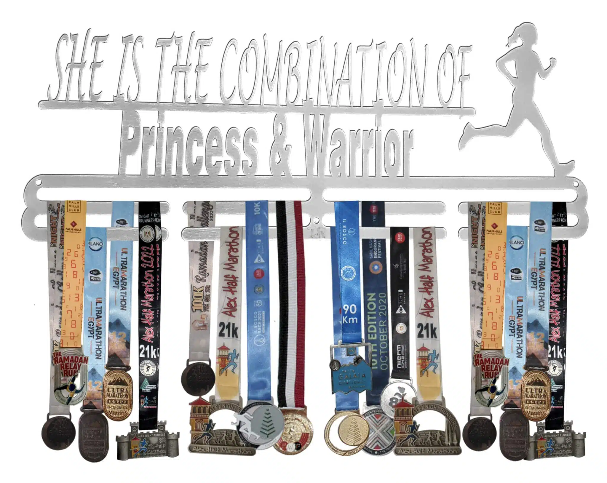 Princess & Warrior (Runner) Medal Hanger 1 Princess & Warrior (Runner) Medal Hanger