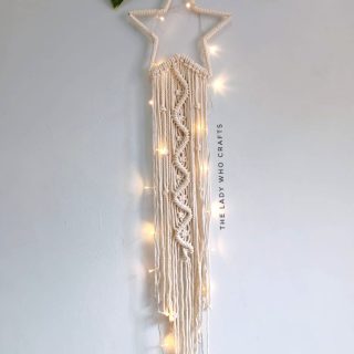 Macrame star wall hanging ⭐✨