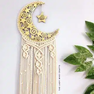 Macrame moon wall hanging ✨🌙
