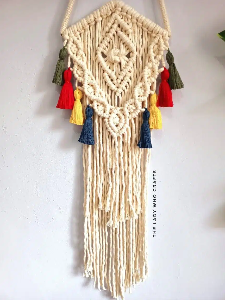 Boho macrame star wall hanging βπ and Ramadan decor 5 1648467822305 01