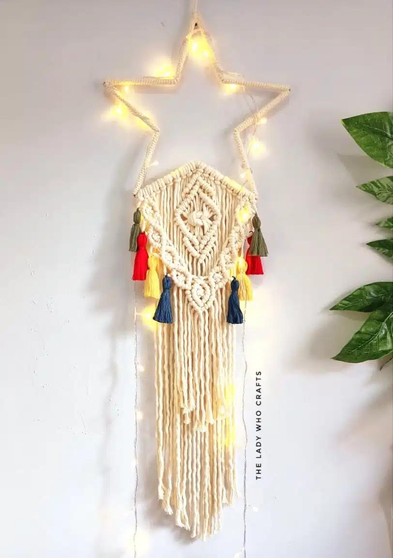 Boho macrame star wall hanging βπ and Ramadan decor 2 1648468148846 01