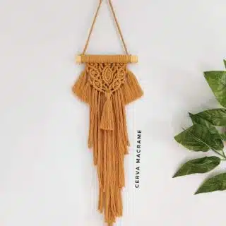 Mini macrame wall hanging ✨