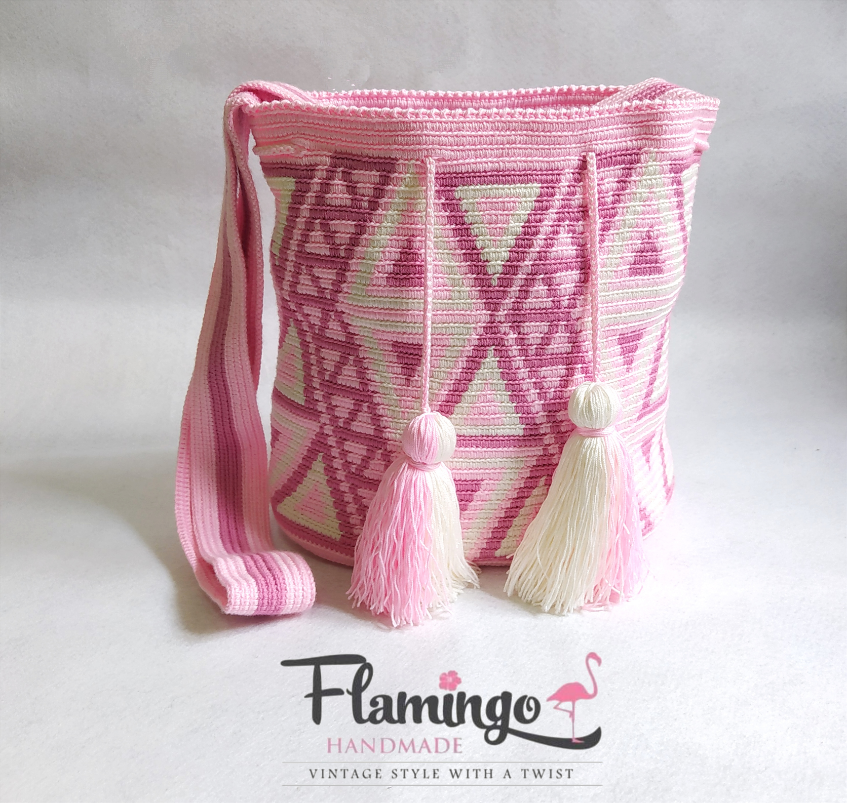 Pink cross bag 1 Pink cross bag