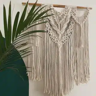 Macrame wall hanging