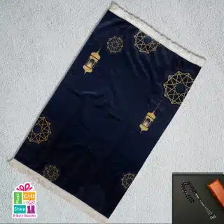 Pray carpet for Adults (petroleum & gold)