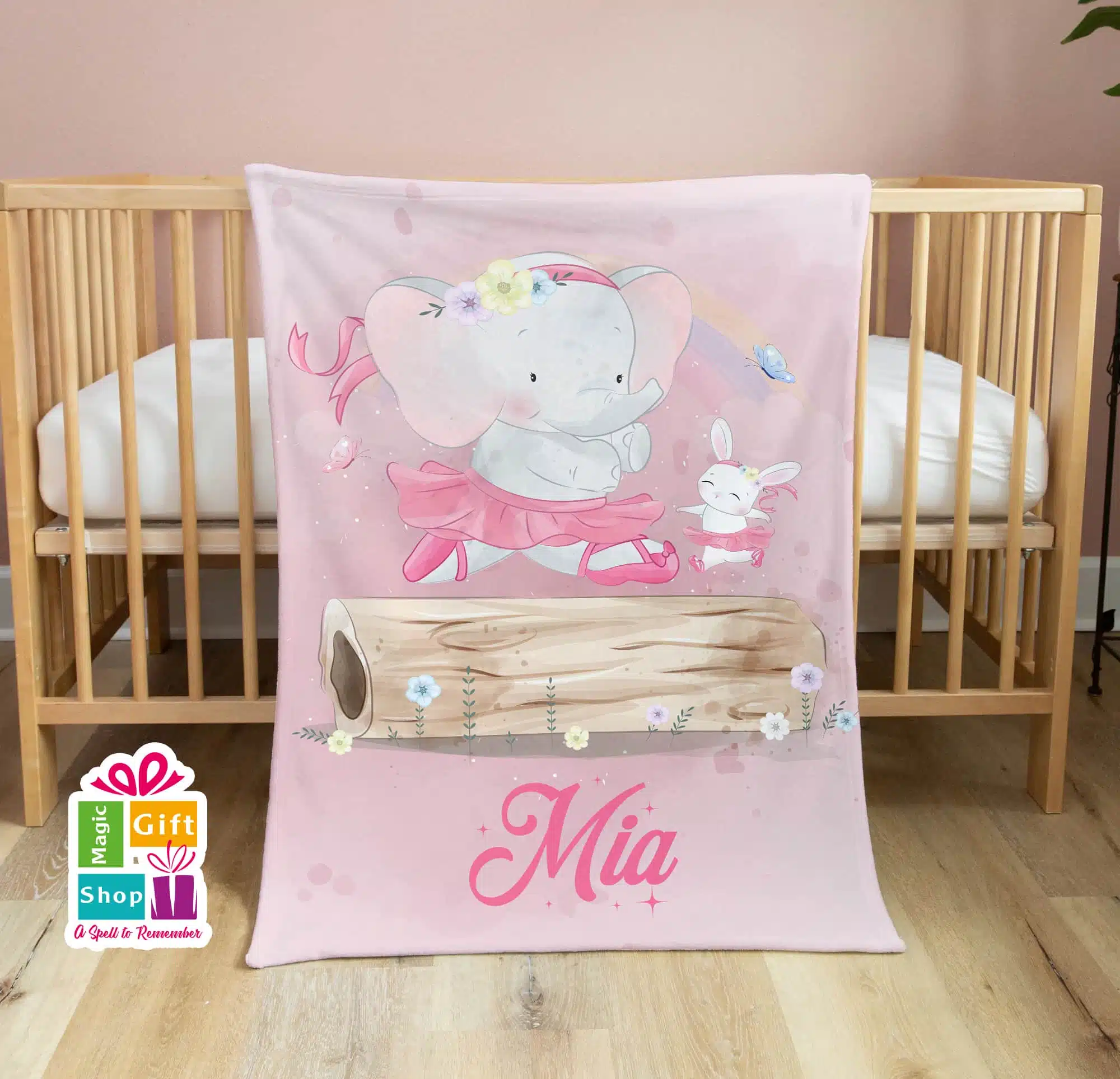 little elephant Blanket (Mia) 1 little elephant Blanket (Mia)