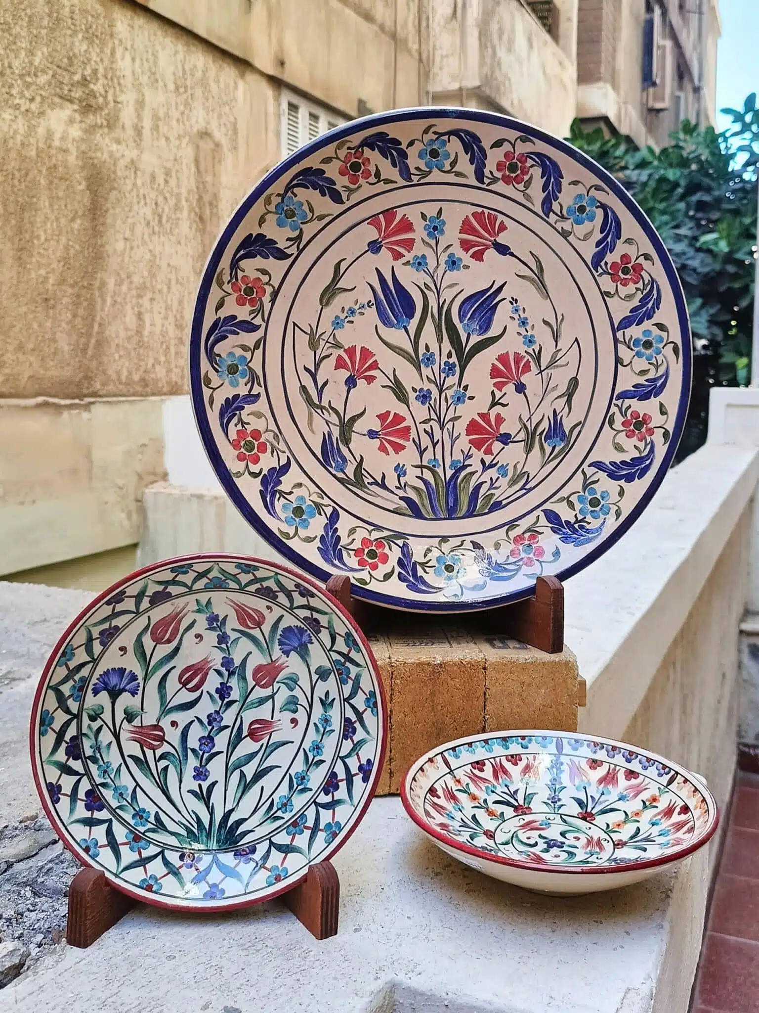 طبق خزف دائري غويط قطر 20سم 2 2 1 7 scaled