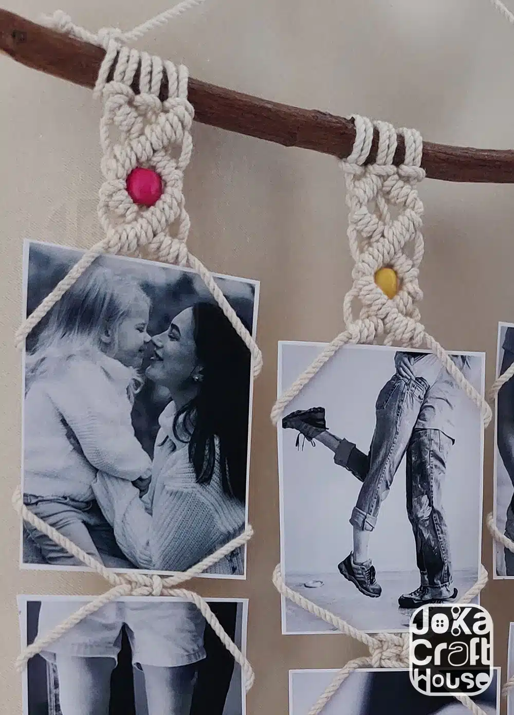 Macrame Photos Holder/ Memories Holder 2 2 112