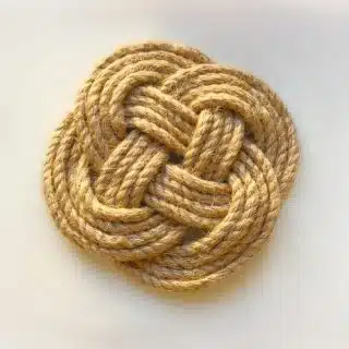 Decorative Natural Rope Coaster