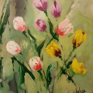 Flowers tulips